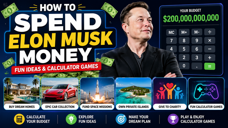 Spend Elon Musk Money: